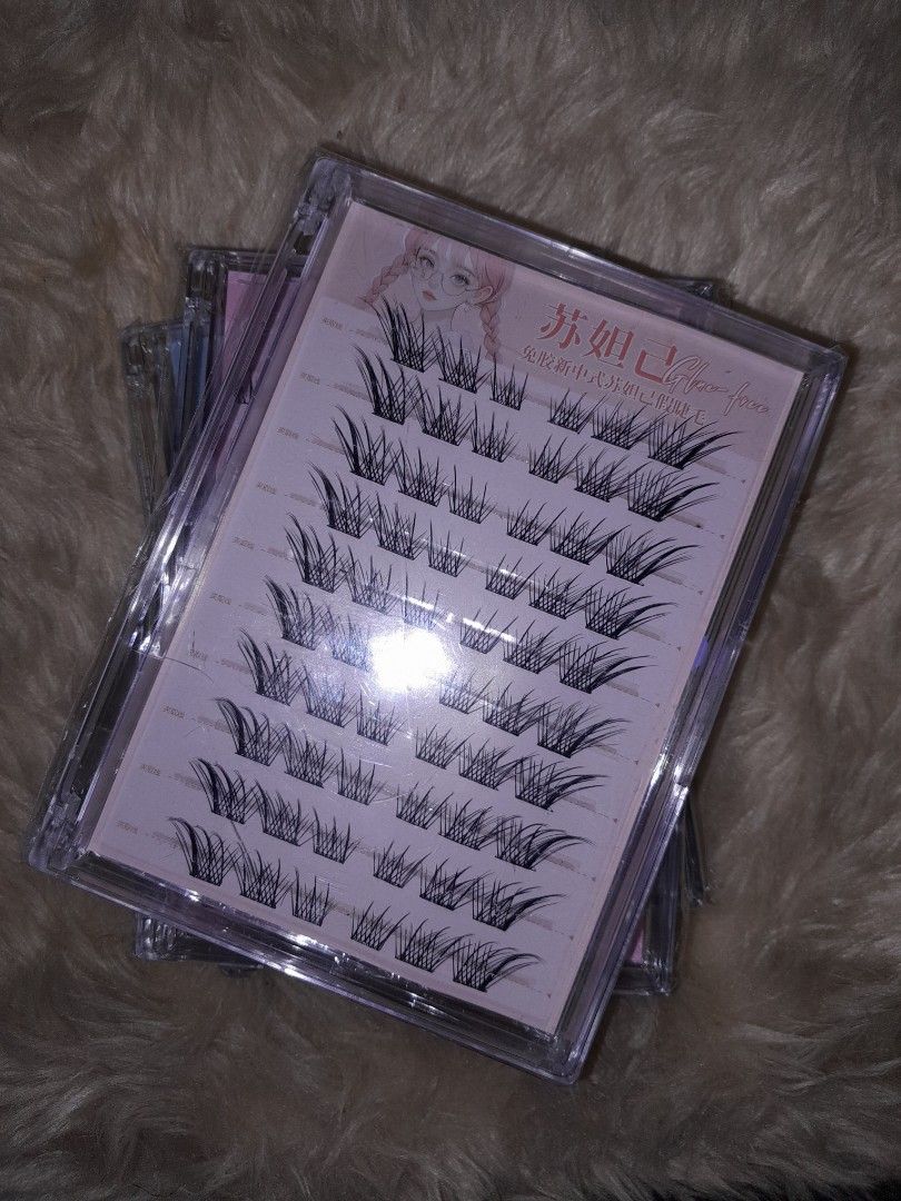 Glue-free False Eyelashes (Buy 3 for 60) (Category: Makeup) located in Caloocan City. Submitted by joysian_ (Listing ID 1462954467, Image 2). Description: .