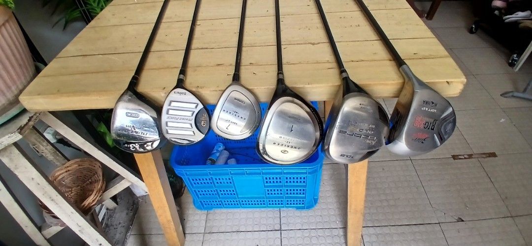 Golf driver and woods (Category: Other Sports Equipment and Supplies) located in Marikina City. Submitted by darthvader888 (Listing ID 1462990616, Image 2). Description: driver- 1.5k each woods- 500 each.