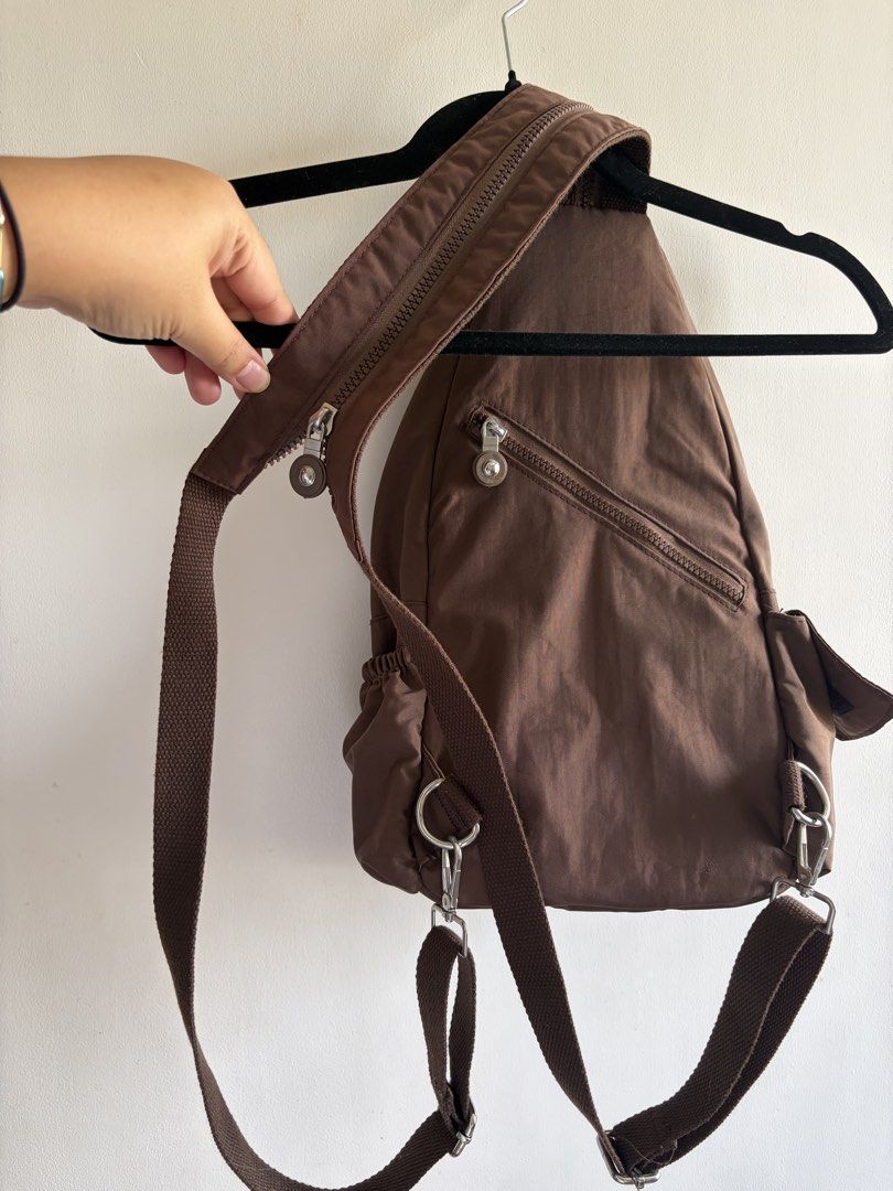 GRAB Nylon Sling Bag (Category: Cross-body Bags) located in Tarlac. Submitted by ignaciocha729 (Listing ID 1462898520, Image 3). Description: - looks like kipling - Multiple pockets for excellent organization - Adjustable strap for comfortable wear - Made from durable material - Spacious enough for daily essentials - Ideal for travel, concerts and everyday errands.