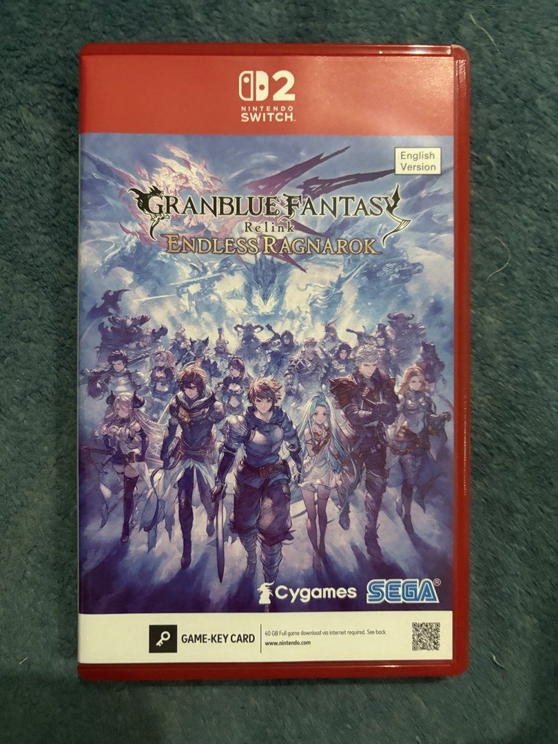 Granblue Fantasy: Relink Endless Ragnarok Nintendo Switch Game (Category: Nintendo) located in Cavite. Submitted by iamsuperichad (Listing ID 1462995407, Image 1). Description: - Granblue Fantasy: Relink Endless Ragnarok for Nintendo Switch. RFS: Done with the game.