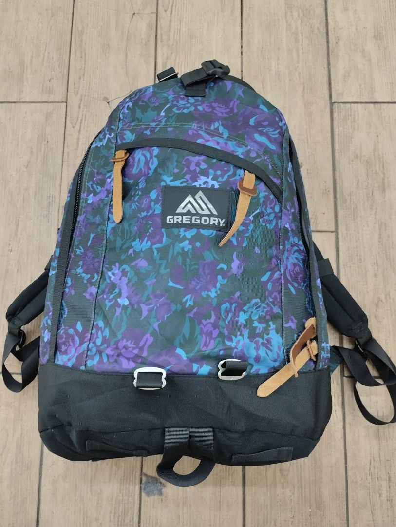 Gregory Day Pack Backpack - Floral Print (Category: Backpacks) located in Manila. Submitted by niggzreyno51476 (Listing ID 1462994297, Image 2). Description: - Stylish Gregory backpack with a cool floral print. - Made with durable Cordura fabric for long-lasting use. - Features a spacious main compartment to fit all your essentials. - Equipped with padded shoulder straps for maximum comfort. - Ideal for hiking, travel, or everyday adventures. - P