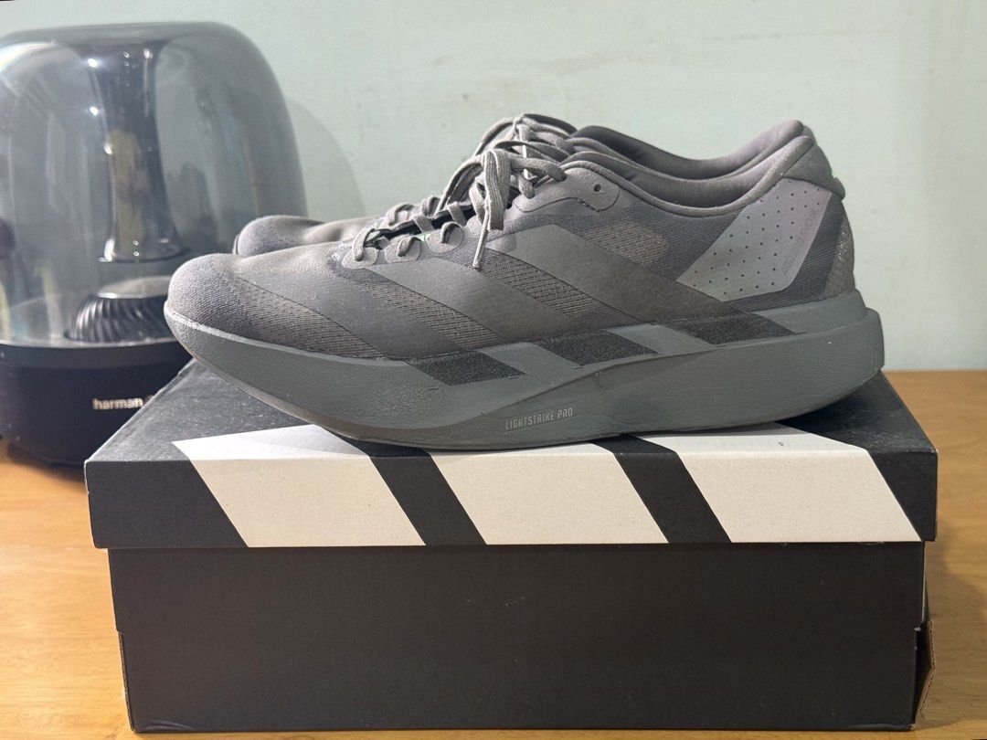 Grey Black Lime Burst Adidas EVO SL (Category: Sneakers) located in Manila. Submitted by justinvini56322 (Listing ID 1463028934, Image 1). Description: Colorway: Grey Black Lime Burst Only used indoors a couple of times RFS: Not being used.