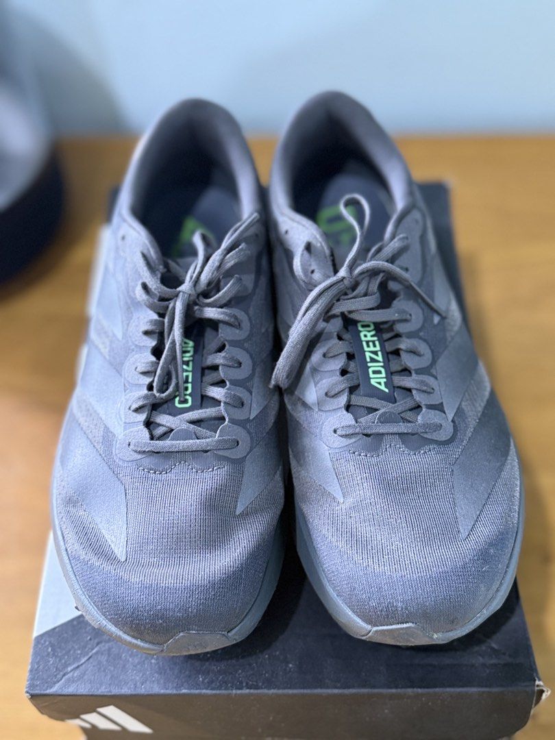 Grey Black Lime Burst Adidas EVO SL (Category: Sneakers) located in Manila. Submitted by justinvini56322 (Listing ID 1463028934, Image 3). Description: Colorway: Grey Black Lime Burst Only used indoors a couple of times RFS: Not being used.