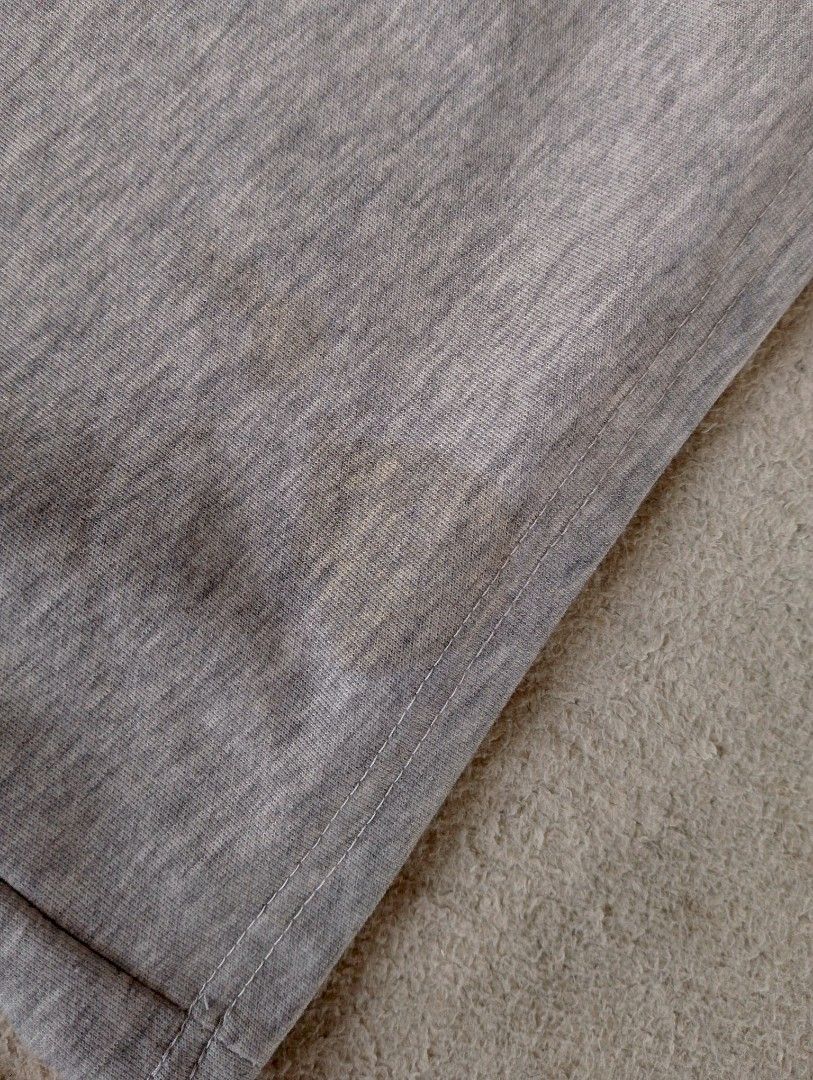 Grey Sweat Jorts with Drawstring (Category: Shorts) located in Caloocan City. Submitted by sharpthreads18 (Listing ID 1462899333, Image 3). Description: ‎________________ ‎📏DIMES (INCHES) ‎• Waist / 31 (gartered open size) ‎• Length / 22.5 ‎• Thigh / 14 ‎• Hem / 13 (close to 14) ‎________________ ‎🧷DETAILS ‎• Issue: yellow stains (not sure if washable) ‎• Need wash ‎• Excellent Condition .