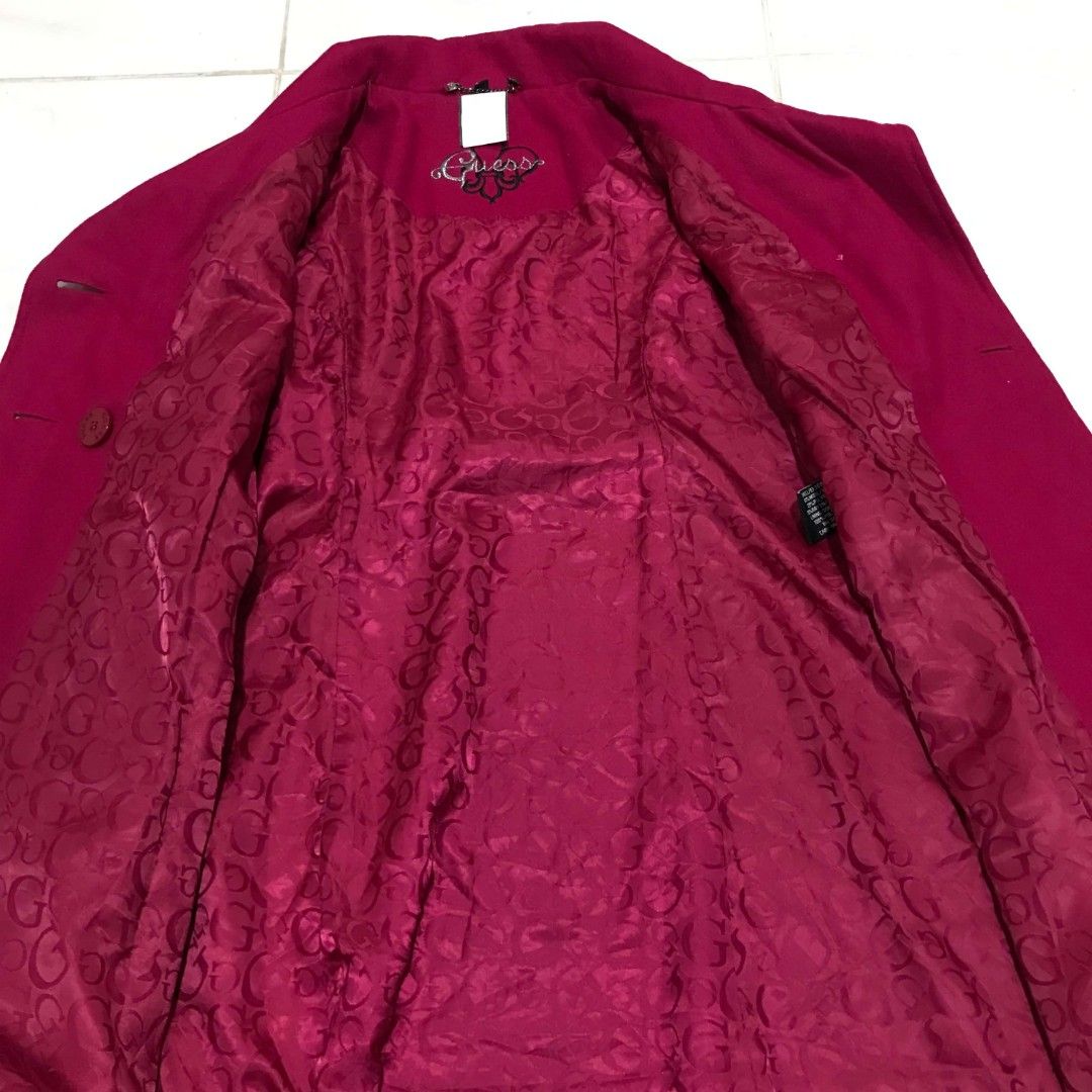 GUESS COAT BLAZER TRENCH COAT (Category: Coats, Jackets and Outerwear) located in Cavite. Submitted by justthrift06 (Listing ID 1462964258, Image 2). Description: DIMENSION 19X33 GOOD CONDITION SHIPPING NATIONWIDE.