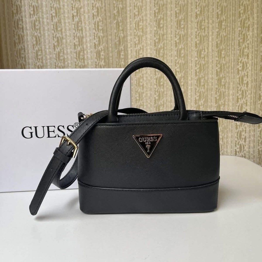 Guess Cordelia Mini Satchel (Category: Cross-body Bags) located in Quezon City. Submitted by stuffs.hellyy (Listing ID 1463074541, Image 2). Description: super nice! 🥰🩷 can use as handbag/sling bag with guess paper bag made in vietnam! .
