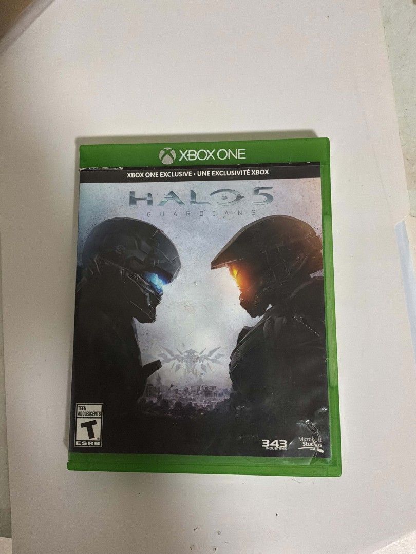 Halo 5: Guardians Xbox One Game (Category: Xbox) located in Manila. Submitted by belair06 (Listing ID 1462932807, Image 1). Description: - Halo 5: Guardians for Xbox One - Includes game disc and case - authentic from canada, got as a gift rfs: got as a gift, im a girl not my thing + i no longer play box one.