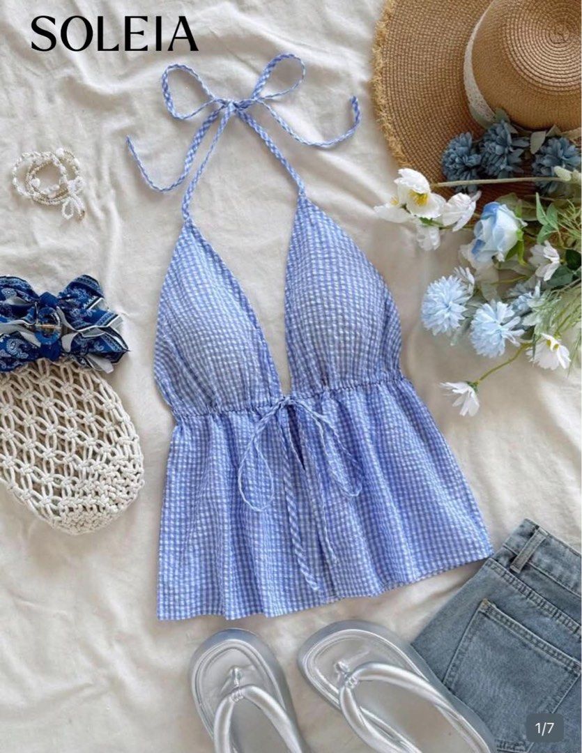 Halter backless top (Category: Others Tops) located in Valenzuela. Submitted by coleenfern_ (Listing ID 1463020585, Image 1). Description: .