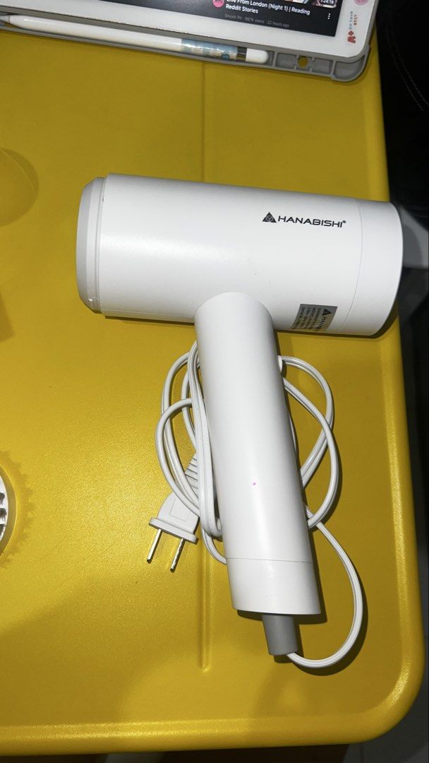 Hanabishi garment steamer (Category: Irons & Steamers) located in Cavite. Submitted by chocolat.meilleure (Listing ID 1463060136, Image 3). Description: Used only once.