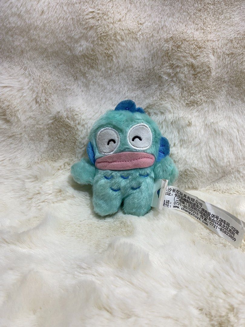 Hangyodon Plush Toy Keychain (Category: Plushies & Soft Toys) located in Kalibo. Submitted by ollie_stuffshop (Listing ID 1463079318, Image 1). Description: Before you send your inquiries: ❗️Last Price is already posted ❗️Manage your expectations, WYSIWYG ❗️May need washing ❗️Dropoff is every Wednesday & Sunday - Adorable Hangyodon plush toy - Features a convenient keychain attachment - Eye-catching teal blue color with a cute pink tongue detail 