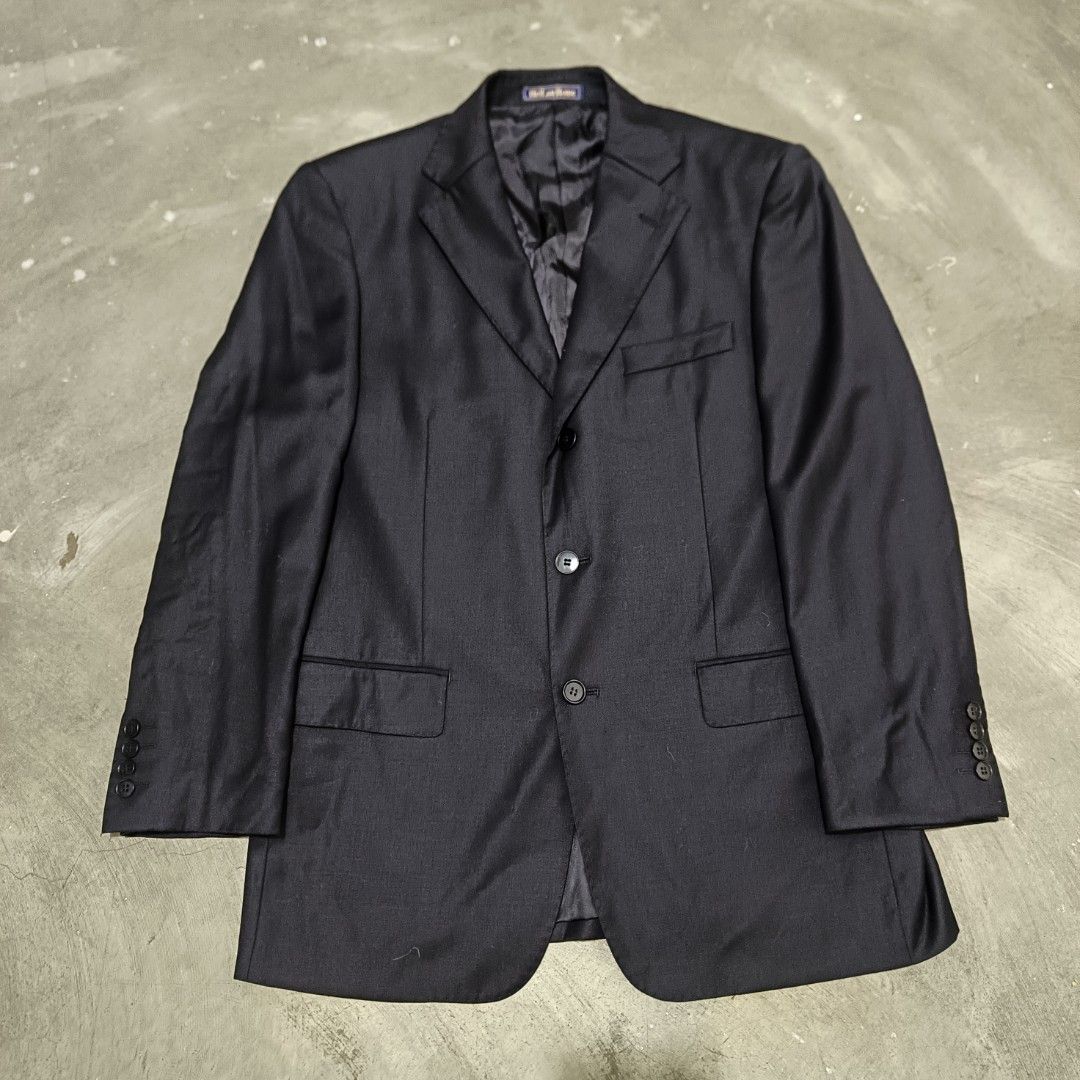 Heilan home blazer coat (Category: Coats, Jackets and Outerwear) located in Abucay. Submitted by gibzzz123 (Listing ID 1463022325, Image 2). Description: ⚠️ Condition: One cuff button on the sleeve is cracked/chipped (see highlighted photo). All other buttons are intact and functional. • All items are ON HAND and ready to be shipped/picked up. • Actual color may slightly vary due to lighting and screen settings. • All available photos and details