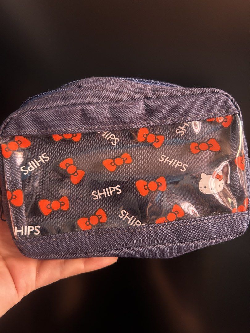 Hello Kitty × MORE × SHIPS Double Zip Pouc (Category: Purses & Pouches) located in Manila. Submitted by zscollectibles (Listing ID 1462942430, Image 1). Description: 🍀✨Please read before messaging. Thank you.✨🍀 ❗️No return no exchange. Actual item posted. ❗️No haggling. LP Posted. ❗️No cancellation once order confirmed and scheduled for shipping. ❗️J&T, or your choice your book. (SF shouldered by the buyer) ❗️Shipping every friday. ❗️Gcash not 