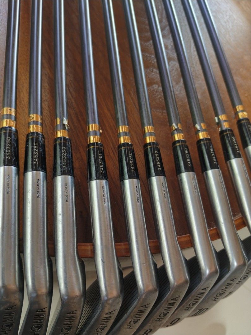 Hiro Honma LB 737 Golf set (Category: Golf) located in Davao. Submitted by marcomorz (Listing ID 1463026681, Image 2). Description: Hiro Honma LB 737 Golf set Made in Japan 3,4,5,6,7,8,9,10,11,S Location Davao Shipping nationwide. Message me in my messenger Marco Morz.