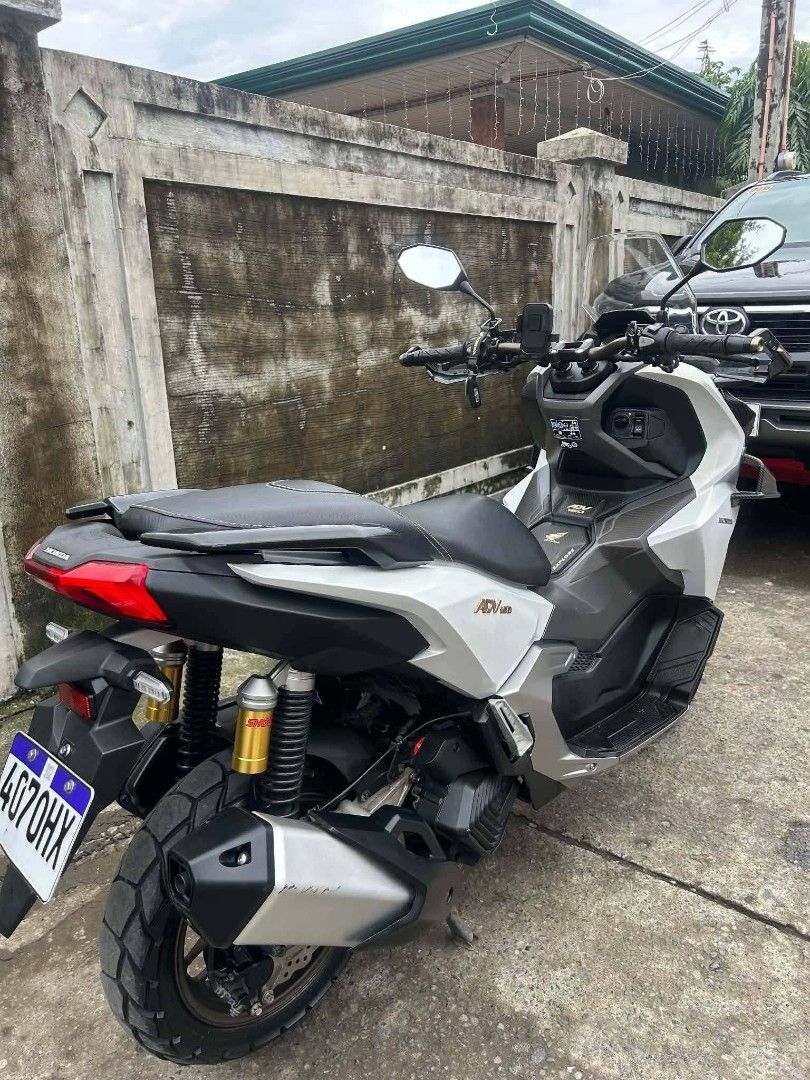 Honda ADV 160 Scooter (Category: Motorbikes for Sale) located in Quezon City. Submitted by lizveragustin06 (Listing ID 1462948457, Image 1). Description: Honda ADV 160. Odometer shows 5307 km. Runs well. Great for city rides and longer trips. Has a comfortable seat and good storage. Ready for its next owner. Message me for details..