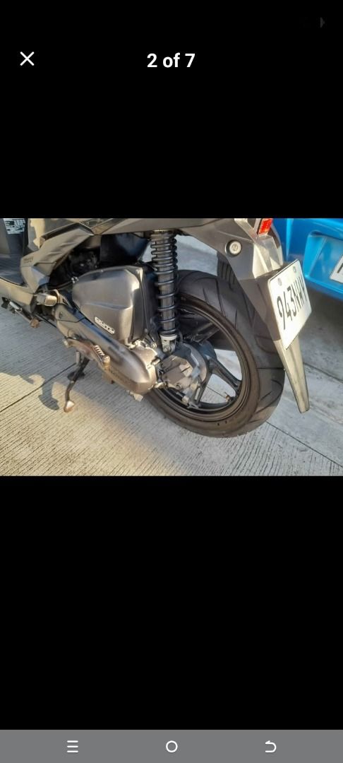 honda beat fi v2 2018 (Category: Body Parts and Accessories) located in Caloocan City. Submitted by bravestorm_32515d (Listing ID 1462956347, Image 3). Description: honda beat fi v2 2018 orig or.cr open deed woth 2 keys corsa brand tire kappa box included register till april 2027.
