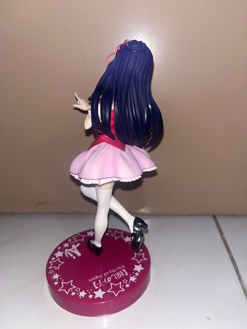 Hoshino Ai TRIO TRY IT Figure (Category: Figurines & Statues) located in Manila. Submitted by shzo2 (Listing ID 1462918571, Image 3). Description: Figure stands up well but the side ponytail is missing and figure is dusty in some hidden parts. Can haggle payment first, buyer shoulders shipping mop: gcash, maya mod: j&t (can also do meetup at moa) feel free to dm me for more details.