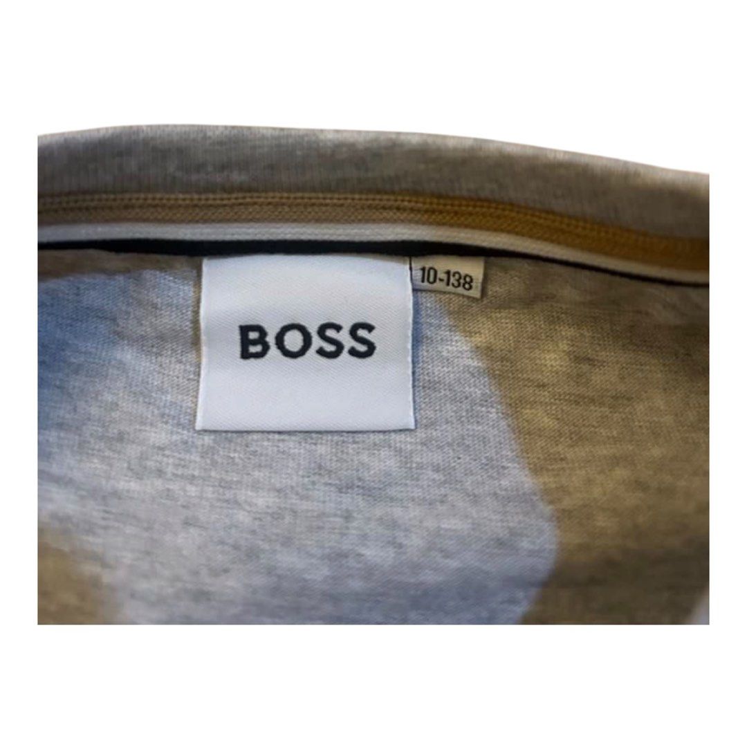 Hugo Boss Set (Category: Babies & Kids Fashion) located in Lipa City. Submitted by lifestyled (Listing ID 1462902797, Image 3). Description: Brand new Hugo Boss Set Size 10 Aa-16” L- 22.5” Bottom- 12.5” L- 18” 💯 Authentic.