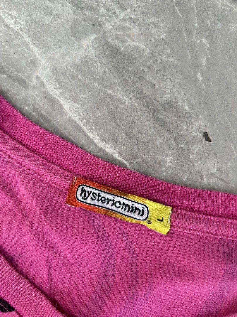 Hysteric Mini Tshirt (Category: Tshirts & Polo Shirts ) located in Makati City. Submitted by roldanamparo (Listing ID 1462982872, Image 3). Description: Hysteric Mini Tshirt Color rate 9/10 Size:Large No issue •Width:22 •Length:30 Pm📩.