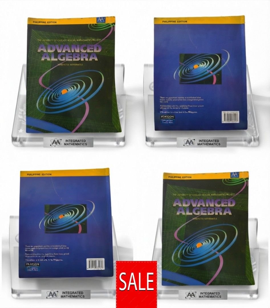 🎉 Integrated Algebra (Category: Assessment Books) located in Manila. Submitted by reflipsfinds_110603 (Listing ID 1463048372, Image 1). Description: Advanced Algebra (Integrated Mathematics) Very good pre-loved condition. Clean pages, solid spine, and complete with no missing pages. Great for SHS students, college students, teachers, or reviewers. 📍 Quezon City 💳 GCash | GoTyme | MariBank 🚚 Lalamove.