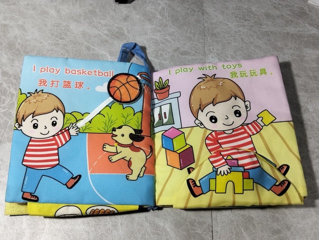 INTERACTIVE CLOTH ACTIVITY BOOK FOR BABIES (Category: Infant Playtime) located in Batangas. Submitted by amerie_store (Listing ID 1463015183, Image 3). Description: ◾WYSIWYG 🔊Kindly visit & follow my FB page for more updated Toys,Aniks,etc...🤩 🌈👉AMERIE STORE👈🌈 📌Mine Now,Pay after invoice 📌No refund 📌MOP: Gcash 🚛 Shipping sched every Saturday only via Flash Express.