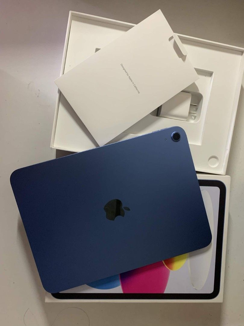 iPad A16 (11th Gen) Blue 256GB Wi-Fi (Category: iPad) located in Manila. Submitted by cleverwhale_fox (Listing ID 1463017534, Image 2). Description: FOR SALE: iPad A16 (11th Gen) 256GB Wi-Fi ✨ Under Warranty! Details: • 256GB Storage • Wi-Fi Only • Fully functional • Can be reset anytime • With charger • With original box — same serial number • No hidden issues, only signs of case usage of hard case • Under warranty until December • 92% Battery H
