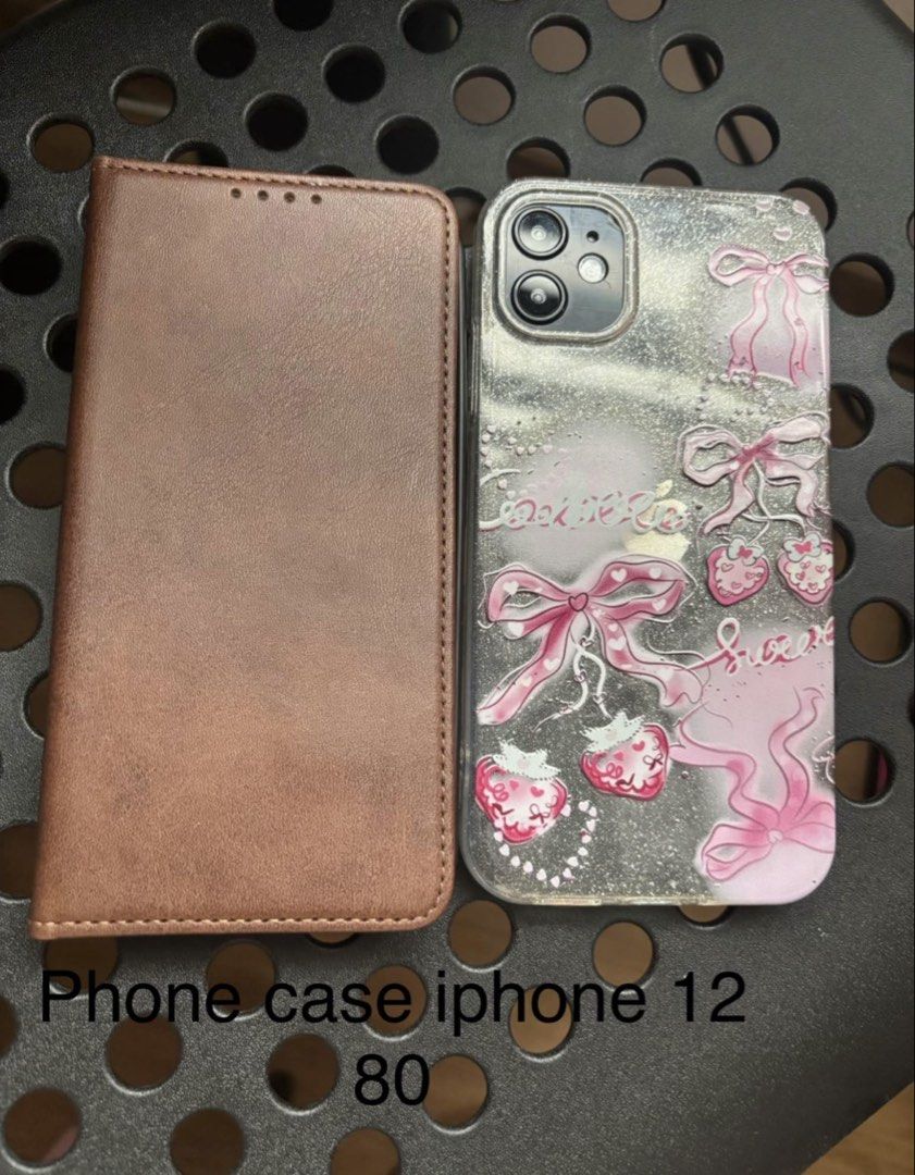 Iphone 12 case leather type (Category: Cases & Sleeves) located in Manila. Submitted by robbyrabbit (Listing ID 1462917119, Image 1). Description: Leather type case for iphone 12.