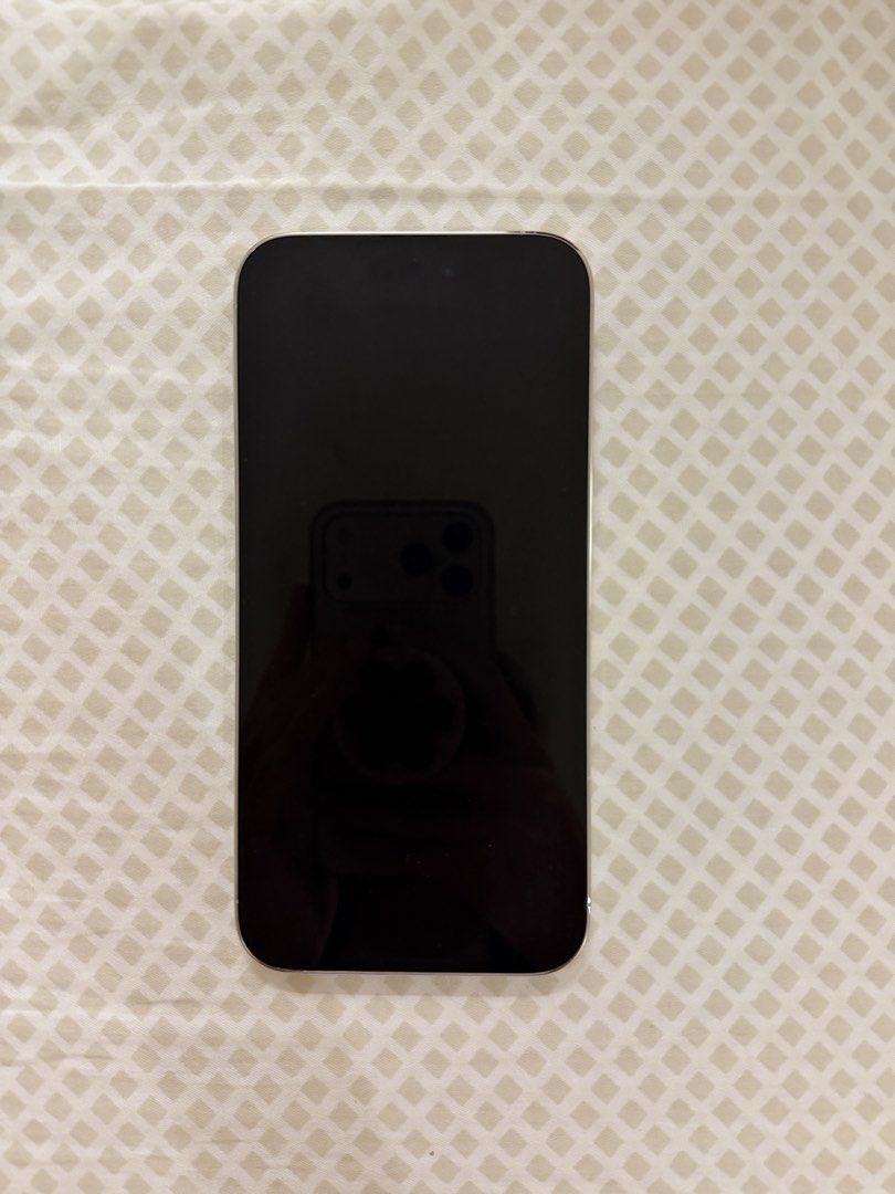 iPhone 14 Pro Max (Category: Cases & Sleeves) located in Mandaue City. Submitted by ddanaone (Listing ID 1463009239, Image 3). Description: Secondhand iPhone 14 Pro Max - Silver, 256gb - Battery Health: 80% - Complete inclusions w/ box + extra charging cable and apple wired earphones (lighting type) - Free cases (w/ casetify but used) - RFS: phone upgrade - Slightly negotiable!.