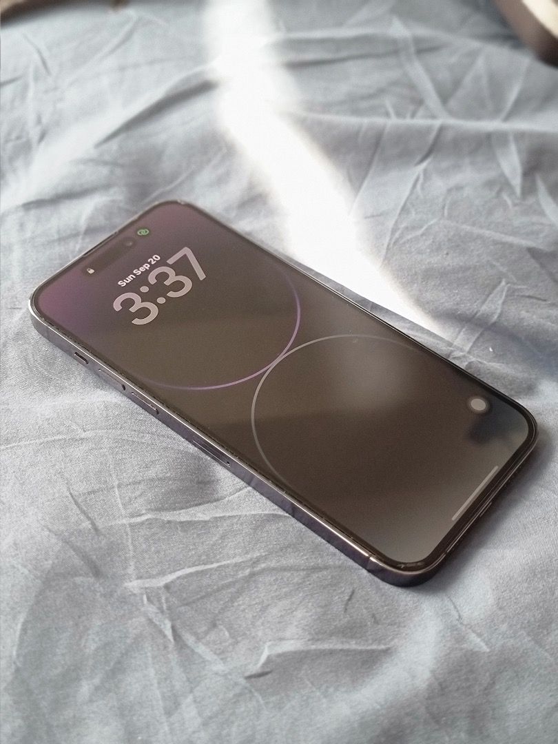 Iphone 14 Pro Max 1Tb (Preloved) (Category: iPhone 14 Series) located in Caloocan City. Submitted by laerak (Listing ID 1462969963, Image 3). Description: • Unit only • 79% battery health • Lady-owned • Negotiable for sure buyers.