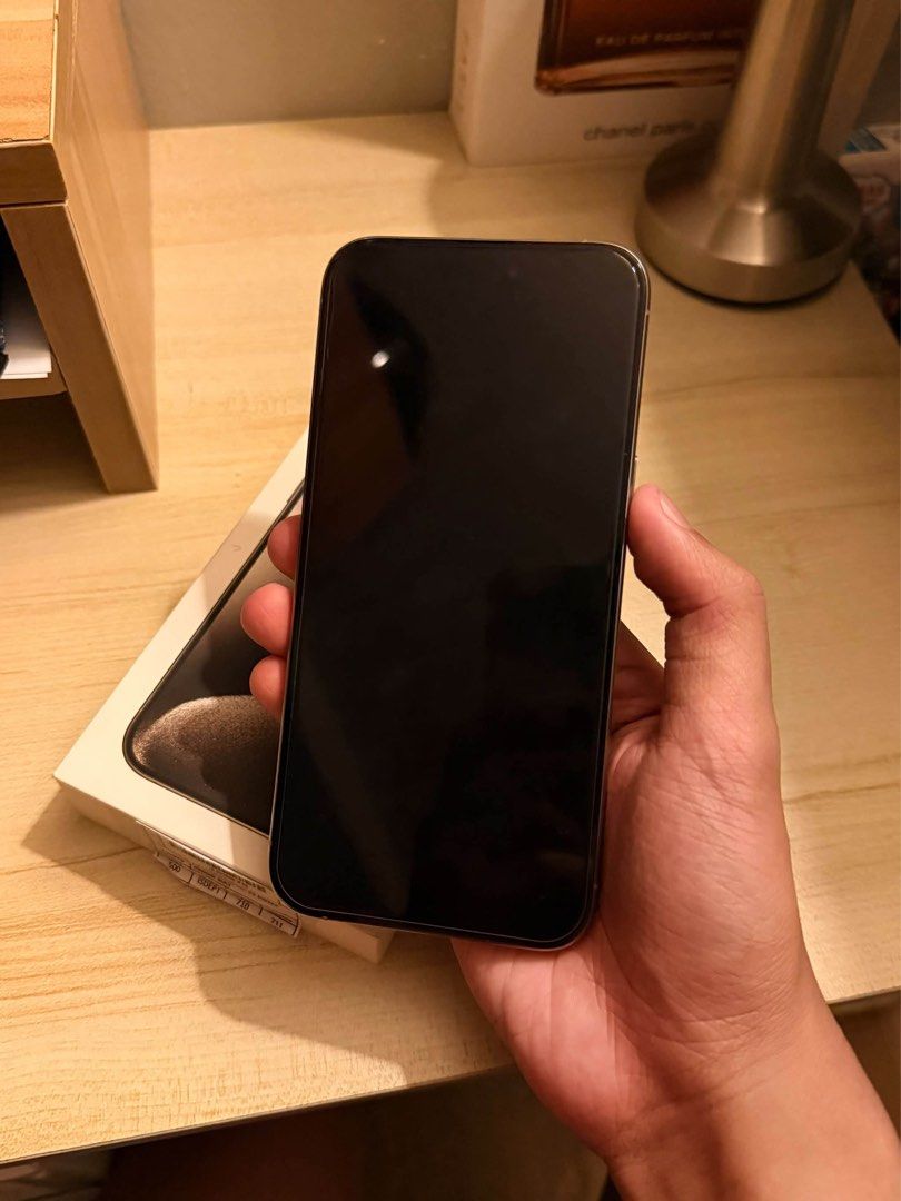 iPhone 15 Pro Max - 256gb (Category: iPhone 15 Series) located in Cavite. Submitted by zolarbs (Listing ID 1463026944, Image 3). Description: Price for attention only Selling it for P34k No issue Openline 256GB 79% Battery Health.