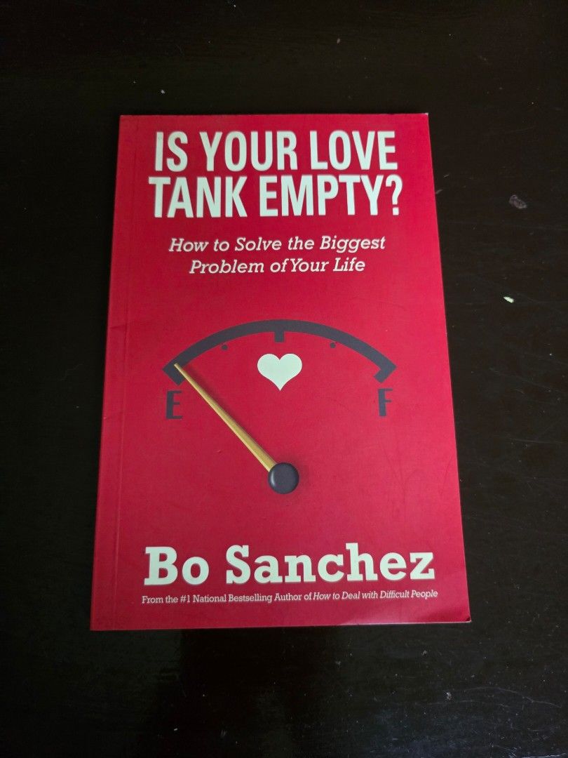 Is Your Love Tank Empty? by Bo Sanchez (Category: Storybooks) located in Makati City. Submitted by rubyconfessions (Listing ID 1462989778, Image 1). Description: - Signed copy of Bo Sanchez's 'Is Your Love Tank Empty?' - otherwise clean copy .
