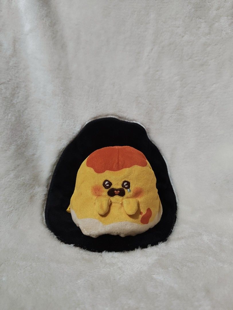 Japan Cute Crying Omurice Beaded Small Plush (Category: Plushies & Soft Toys) located in Tarlac. Submitted by adoptablestuffies (Listing ID 1463031928, Image 1). Description: .