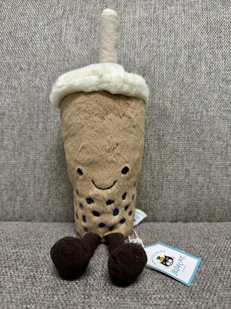 Jellycat Amuseables Bubble Tea plush (Brand New) (Category: Plushies & Soft Toys) located in Manila. Submitted by bcbg3217 (Listing ID 1462887910, Image 1). Description: ‼️PLEASE READ BEFORE BUYING‼️ Brand new condition RETIRED One size only Authenticity guaranteed (Please do your own checking too) No other jellycat inclusions Actual photos are posted No other issues or flaws unless stated Please check the photos thoroughly before placing an orde