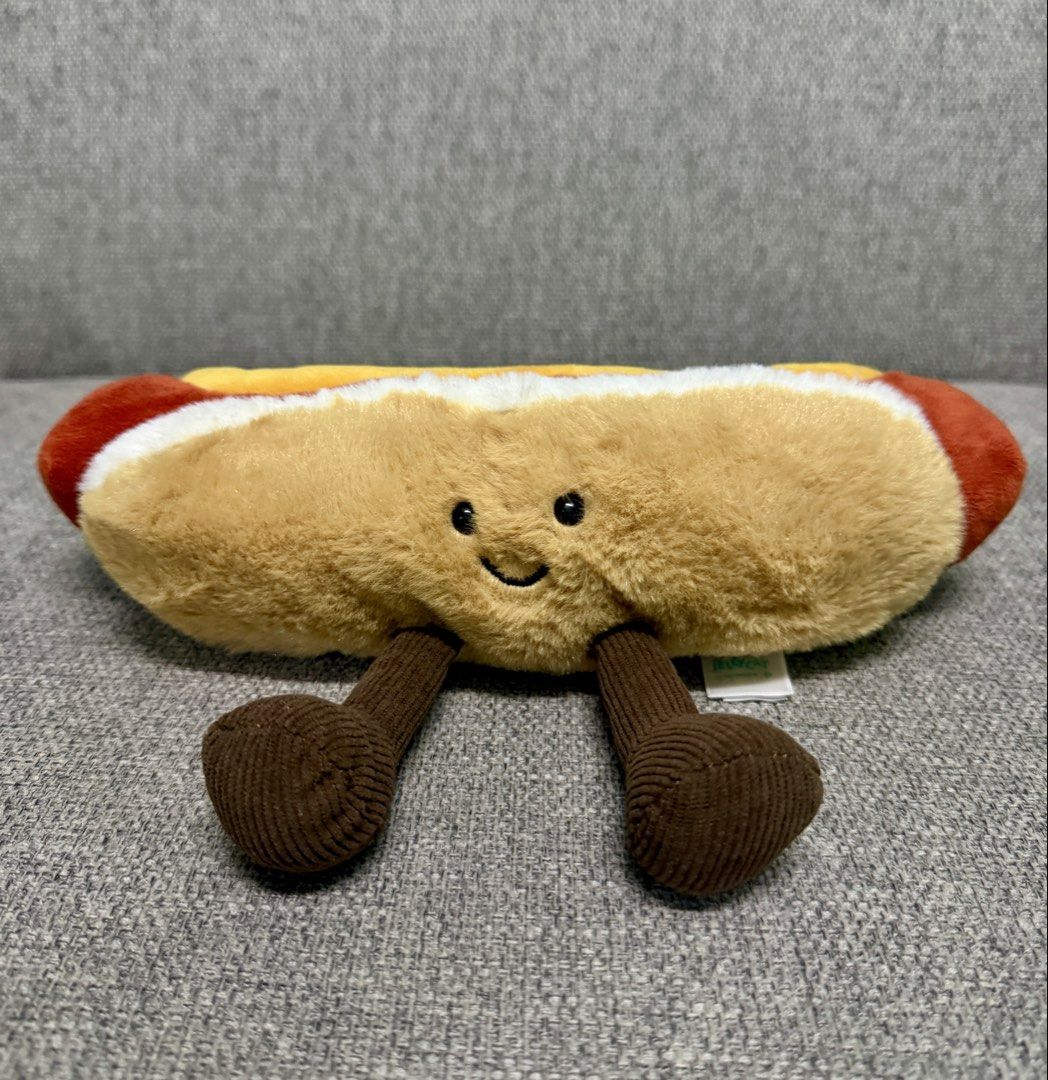 Jellycat Amuseables Hot Dog (Category: Plushies & Soft Toys) located in Manila. Submitted by bcbg3217 (Listing ID 1462888210, Image 1). Description: ‼️PLEASE READ BEFORE BUYING‼️ Like new condition Out of Stock on the web Medium size Authenticity NOT guaranteed-SHANG code (Please do your own checking too) No other jellycat inclusions Actual photos are posted No other issues or flaws unless stated Please check the photos thoroughly before placing 