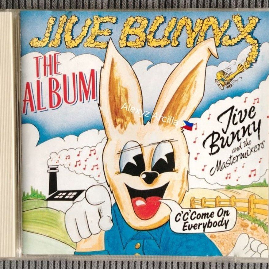 Jive Bunny The Album CD (Category: CDs & DVDs) located in Manila. Submitted by pitchi0969 (Listing ID 1462983911, Image 1). Description: - Jive Bunny and the Mastermixers - The Album CD - Features hit songs like 'Swing the Mood' and 'Hopping Mad' - Released in 1990 - Made in Japan - Ideal for collectors and fans of 90s dance music Jive Bunny: The Album is the debut album by Jive Bunny and the Mastermixers, released in 1989 by Telstar Records and 
