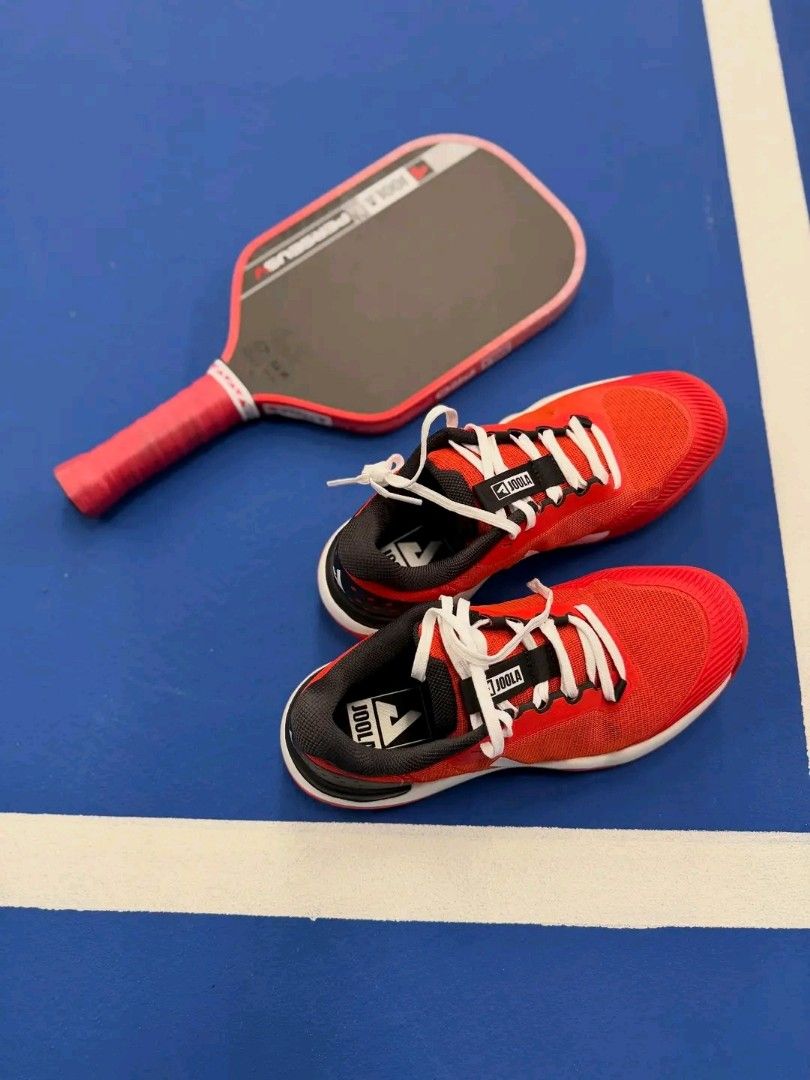 JOOLA R4LLy Pickleball Shoes (Category: Other Sports Equipment and Supplies) located in Manila. Submitted by puretiger_a2ce98 (Listing ID 1462954095, Image 3). Description: JOOLA R4LLy Pickleball Shoes - Onstock! Engineered for Pickleball Designed in collaboration with top professional players, crafted by elite designers, and built with state-of-the-art construction for peak on-court performance. Men's &Women's.