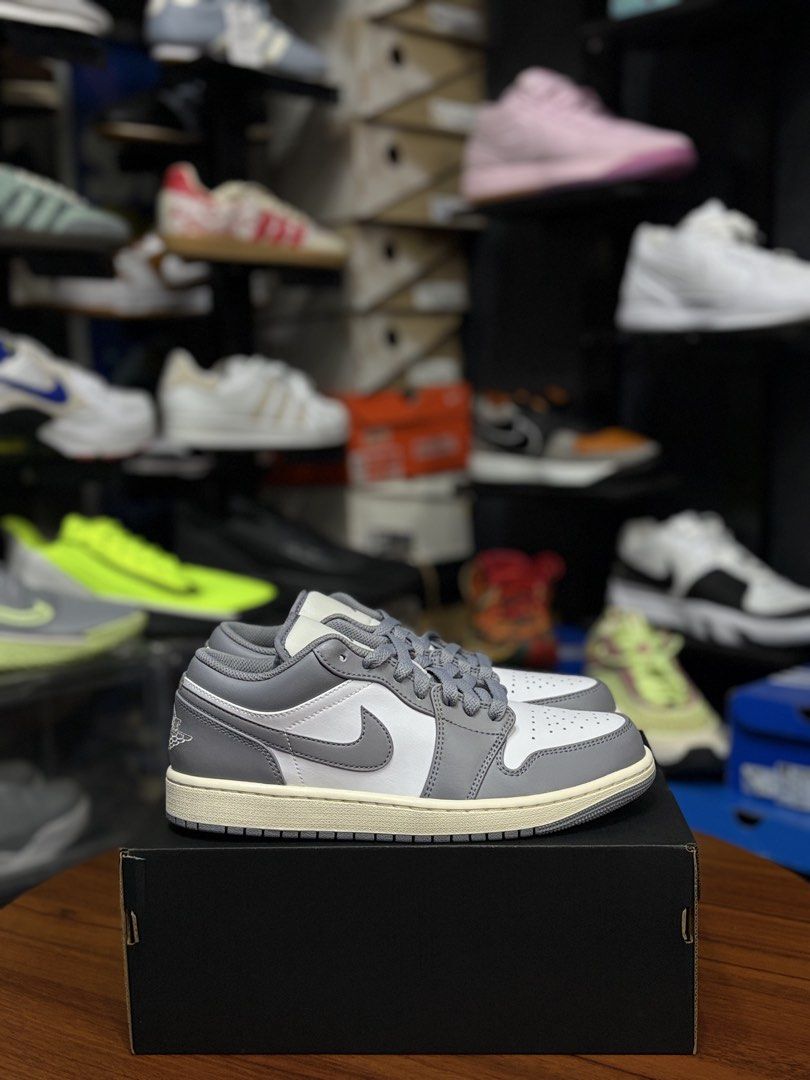 Jordan 1 Low Vintage Gray (Category: Sneakers) located in Cavite. Submitted by jairo13 (Listing ID 1462904220, Image 1). Description: Jordan 1 Low Vintage Gray 9us | Brandnew ₱3,995.00 Ig&Fb: ShoesoleCavite 📍Silang,Cavite 🚚Jrs / Lbc / Lalamove 💵Gcash / Gotyme / Bdo We accept card payment & QR Ph We buy profitable pairs 24/7. Dm for appraisal Store Open Hours: 12Pm - 7PM Gmaps/Waze: ShoesoleCavite.