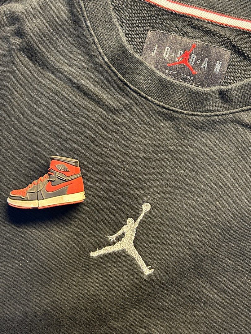 JORDAN EMBROIDERED LOGO (Category: Hoodies) located in Bocaue. Submitted by whoopieeee (Listing ID 1463067254, Image 2). Description: Size: width 22 length 26.