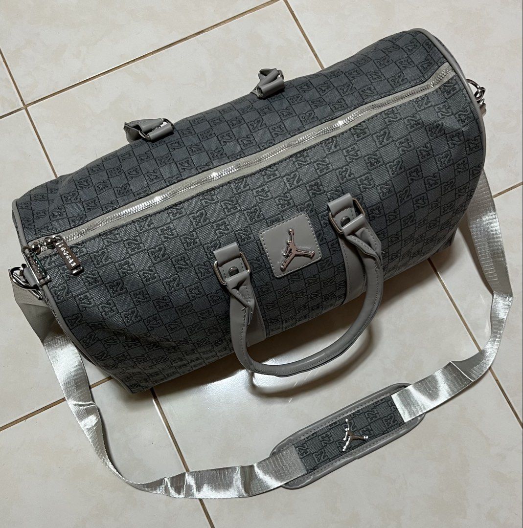 JORDAN MONOGRAM DUFFLE BAG (Category: Backpacks) located in Cavite. Submitted by drip_syndicate (Listing ID 1463102862, Image 2). Description: CONDITION: 9.5/10 COLOR RATE: 9.5/10 NO ISSUE.