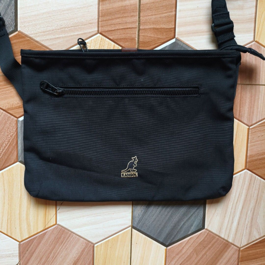 Kangol Cross Bag (Category: Sling Bags) located in Maramag. Submitted by thrifty777 (Listing ID 1463084446, Image 2). Description: Authentic Kangol Slightly Used Condition Location Maramag Bukidnon.