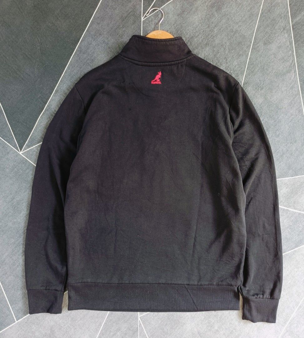 Kangol Qzip (Authentic) (Category: Coats, Jackets and Outerwear) located in Cebu City. Submitted by renzecamingay (Listing ID 1463032355, Image 2). Description: Kangol Qzip Good as New Large fit Width 23 Length 28.5 1200 Plus ship Only Thank you and GOD bless ☺️.
