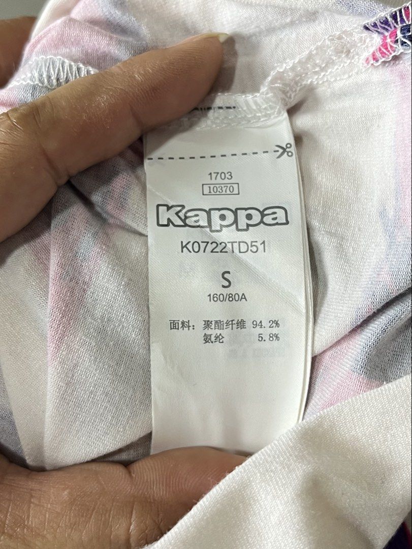 Kappa shirt (Category: Shirts) located in Mabalacat. Submitted by missy_rose27 (Listing ID 1463003058, Image 3). Description: Size: S-M.