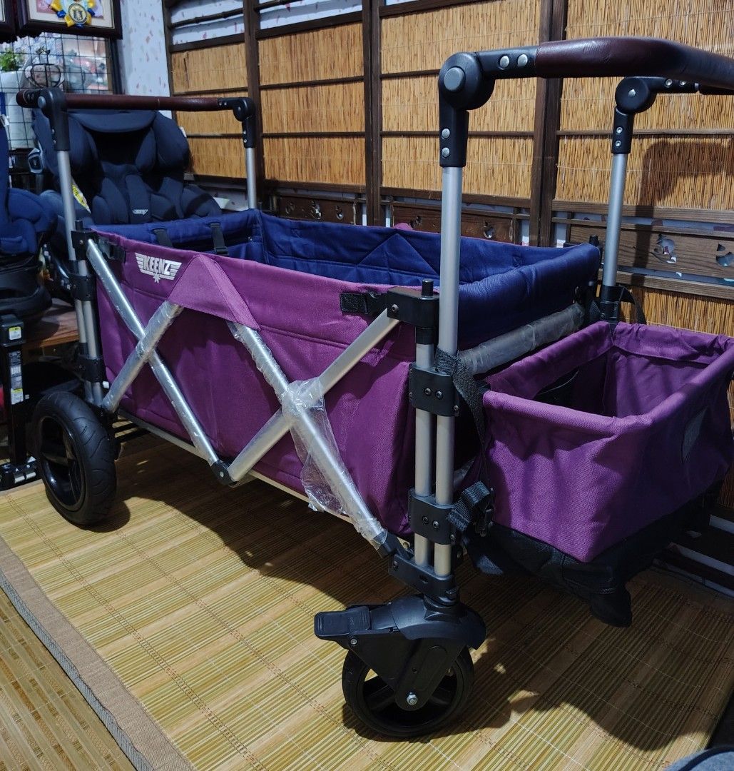 KEENZ 7S 2 SEATER WAGON STROLLER (Category: Strollers) located in Dasmarinas. Submitted by k3japanstoreph (Listing ID 1462966102, Image 1). Description: KEENZ 7S 2 SEATER WAGON STROLLER Very good condition No issues No canopy Pneumatic back air tires 135 kilograms maximum cargo capacity 60 kilograms maximum combined child weight What you see is what you get. Price: ₱18,000 Location: Dasmariñas, Cavite Ships nationwide Shipping fee shouldered by b