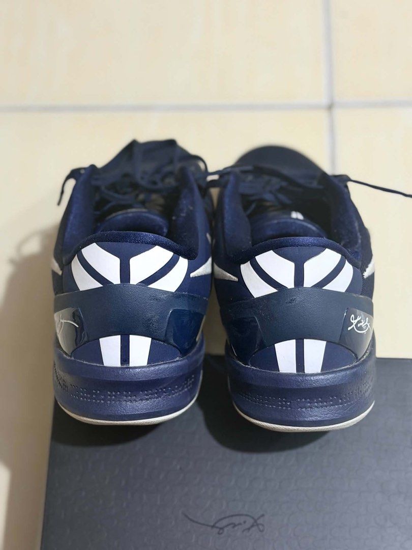 Kobe 8 Proto - College Navy (Category: Dress Shoes) located in Marikina City. Submitted by thewardrobemnl (Listing ID 1462914578, Image 2). Description: Kobe 8 Proto - College Navy Condition: Used (5x) Size: US 12 With box Marikina City.