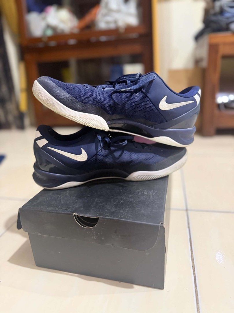 Kobe 8 Proto - College Navy (Category: Dress Shoes) located in Marikina City. Submitted by thewardrobemnl (Listing ID 1462914578, Image 3). Description: Kobe 8 Proto - College Navy Condition: Used (5x) Size: US 12 With box Marikina City.