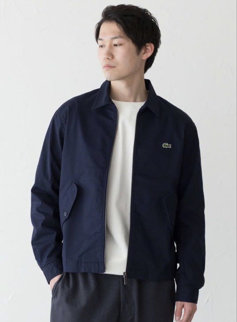 Lacoste Harrington Jacket (Category: Coats, Jackets and Outerwear) located in Imus. Submitted by rckrmns (Listing ID 1463071977, Image 1). Description: Lacoste Harrington Jacket Size M, M/L and XL M: 22x26 M/L: 23x27 XL: 24x28 Brand New w/ Hangtags .