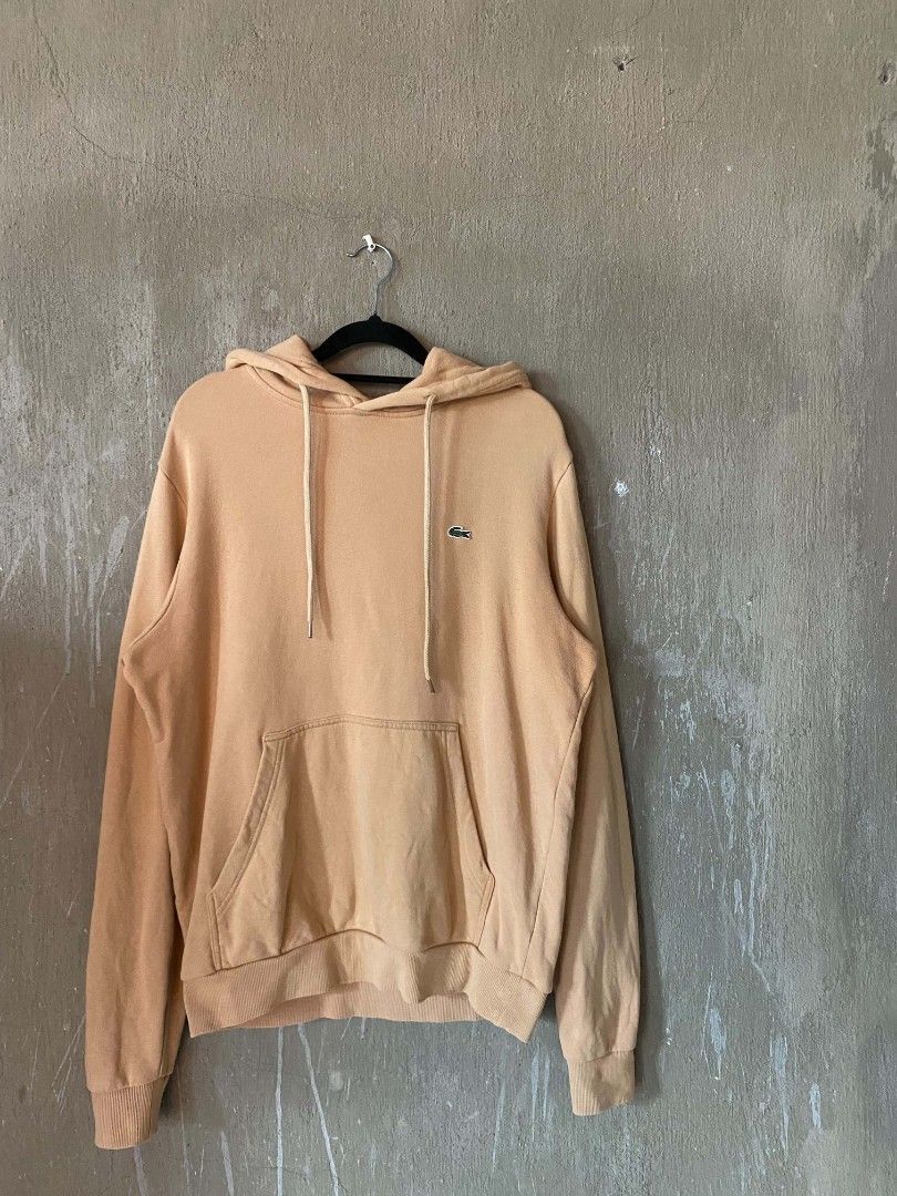 LACOSTE HOODIE (Category: Coats, Jackets and Outerwear) located in Bacolod City. Submitted by slurpy_thrift (Listing ID 1462946666, Image 1). Description: L@coste Hoodie Size S on tag DIMES : 23x28 Excellent condition No issue Complete tags 10/10 COLOR RATE DM ME📩.