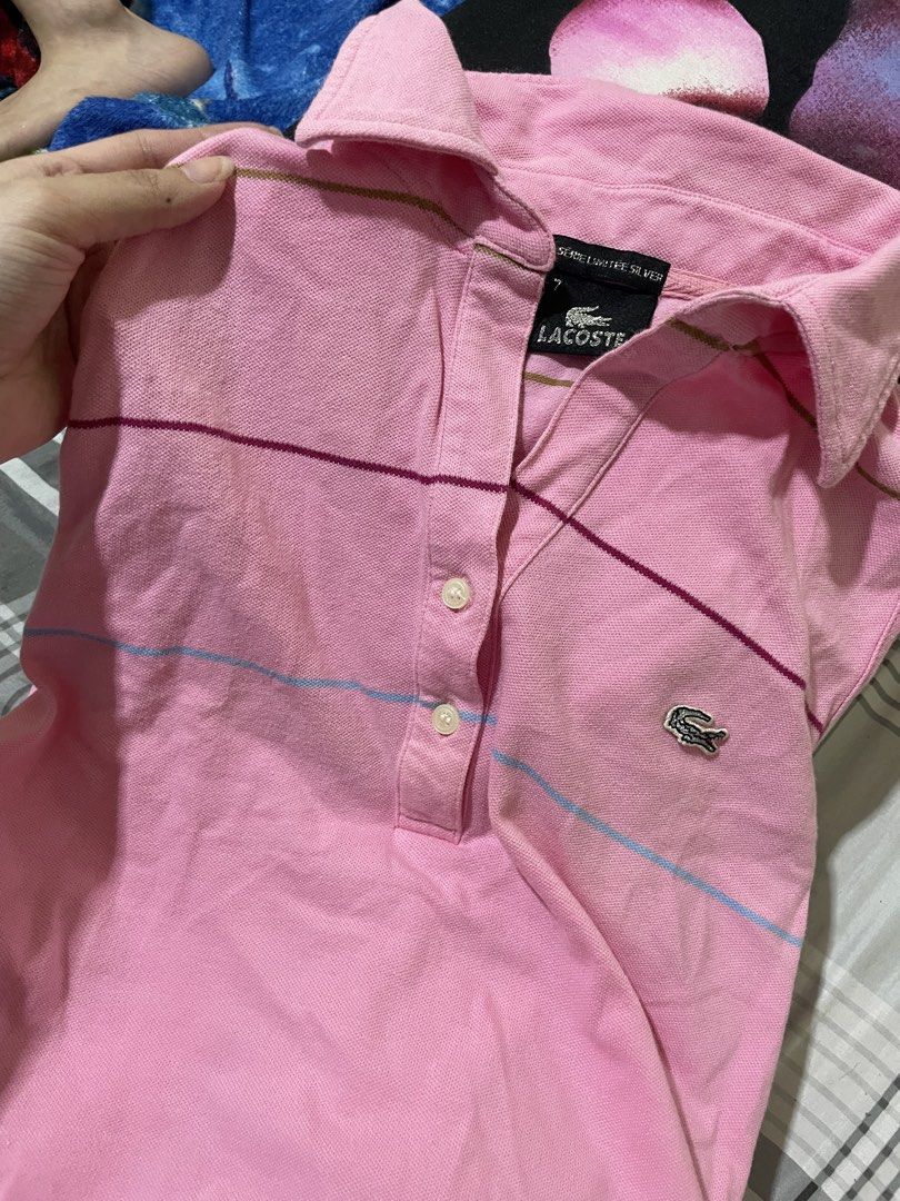 Lacoste pink sleeveless top (Category: Sleeveless) located in Bulacan. Submitted by ohyul.06 (Listing ID 1462966348, Image 1). Description: .