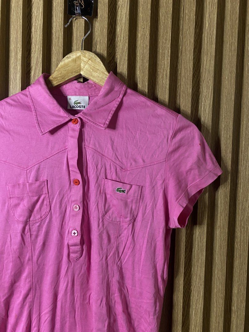 Lacoste Polo (Category: Shirts) located in Davao. Submitted by msthrifted (Listing ID 1462901203, Image 3). Description: Size M .