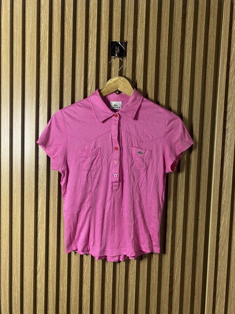 Lacoste Polo (Category: Shirts) located in Davao. Submitted by msthrifted (Listing ID 1462901203, Image 1). Description: Size M .