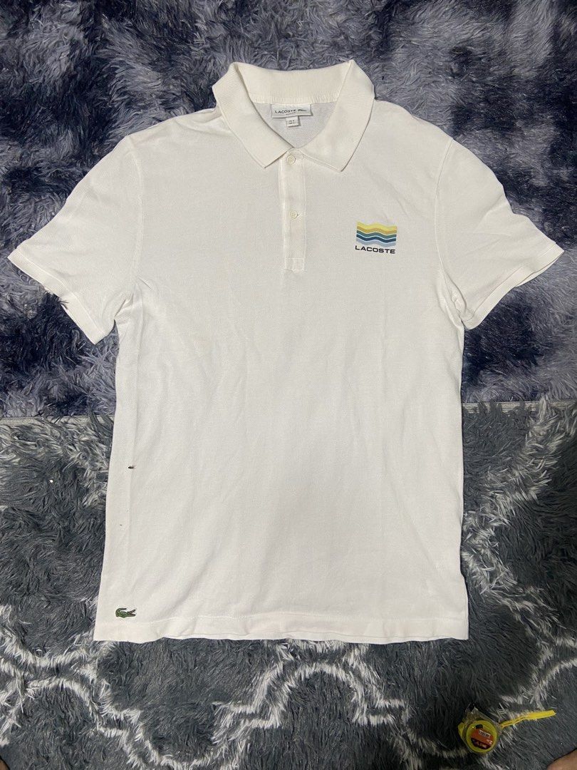 Lacoste Polo Shirt (Category: Activewear) located in Tuguegarao City. Submitted by nero_28 (Listing ID 1462901381, Image 1). Description: Issue washable stain Dimes 28/20.